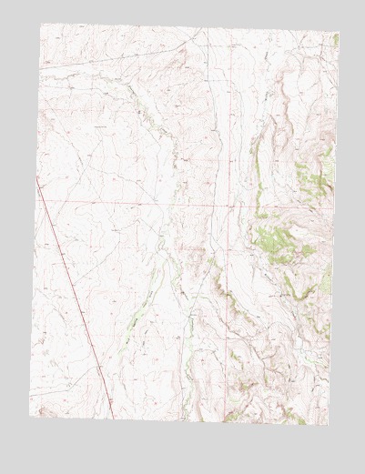 Fortification NE, CO USGS Topographic Map
