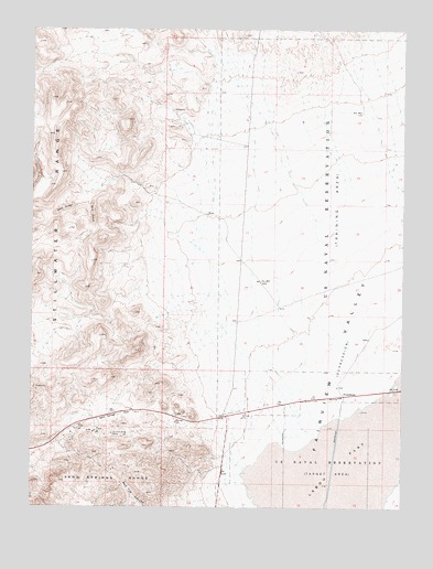 Frenchman, NV USGS Topographic Map