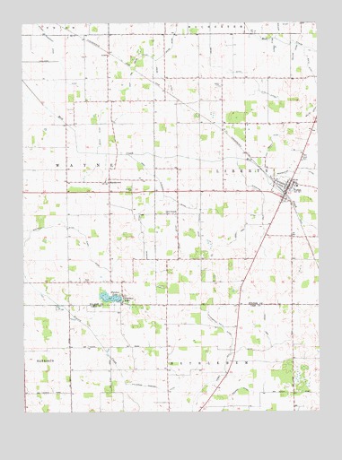 Fulton, IN USGS Topographic Map