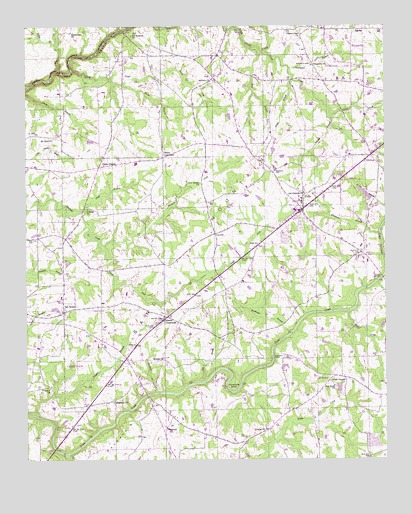 Fyffe, AL USGS Topographic Map