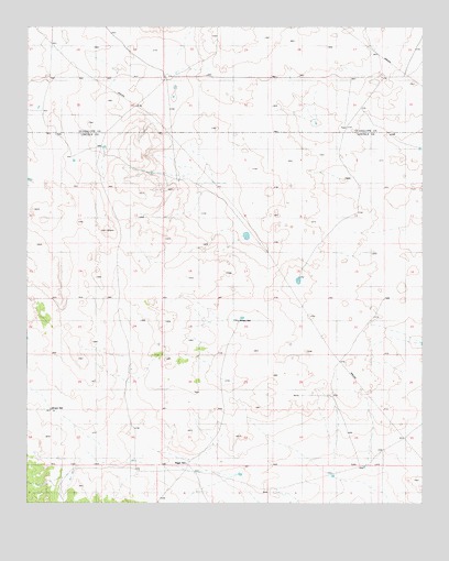 Gacho Hill SW, NM USGS Topographic Map