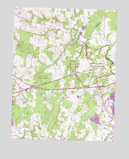 Gainesville, VA USGS Topographic Map