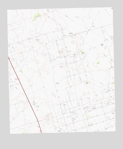 Gardendale NW, TX USGS Topographic Map