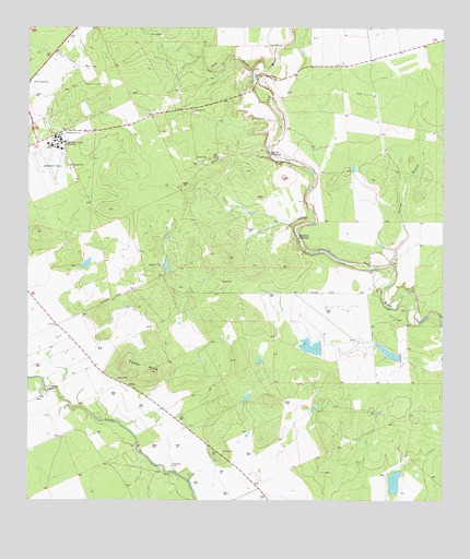 Garner Field, TX USGS Topographic Map