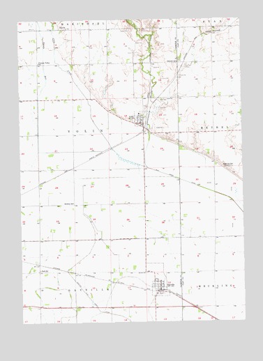 Gayville, SD USGS Topographic Map