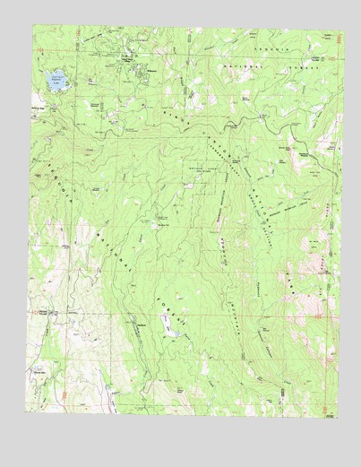 General Grant Grove, CA USGS Topographic Map