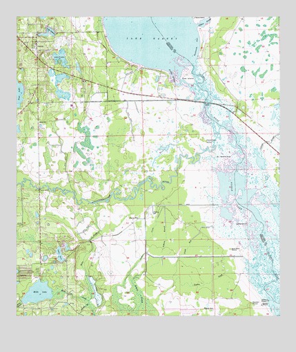 Geneva, FL USGS Topographic Map