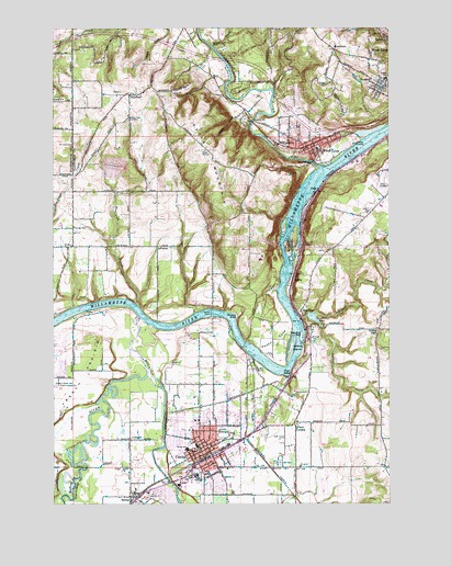 Canby, OR USGS Topographic Map
