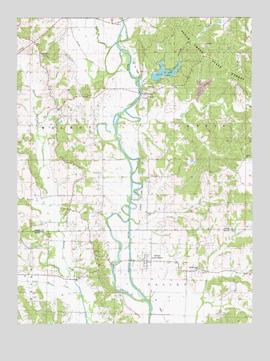 Gifford, MO USGS Topographic Map