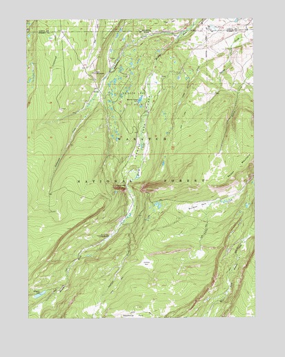 Gilbert Peak NE, UT USGS Topographic Map