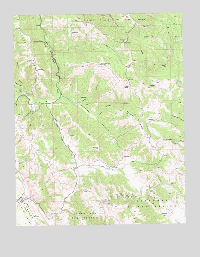 Gilroy Hot Springs, CA USGS Topographic Map