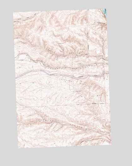 Ginkgo, WA USGS Topographic Map