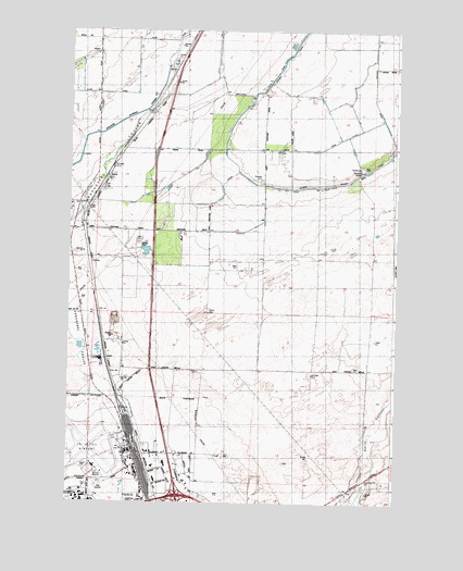Glade, WA USGS Topographic Map