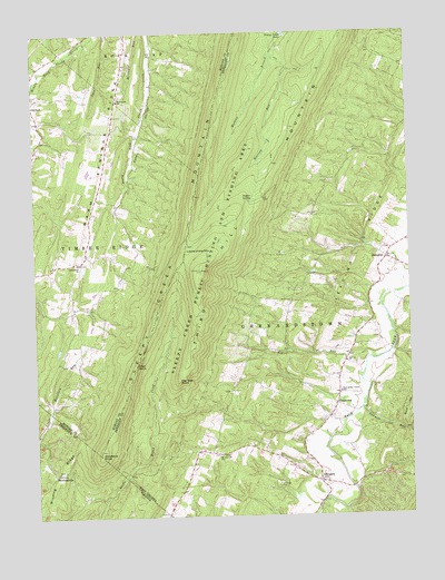 Glengary, WV USGS Topographic Map