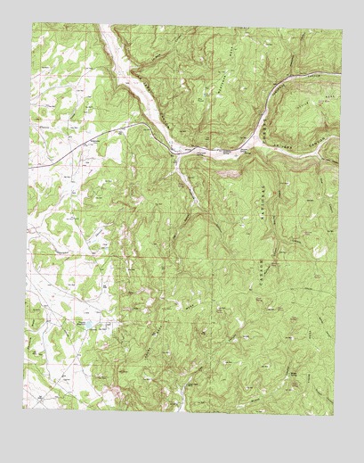 Gobernador, NM USGS Topographic Map