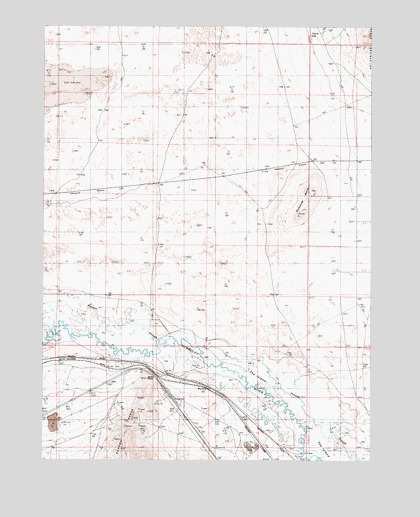 Golconda Butte, NV USGS Topographic Map