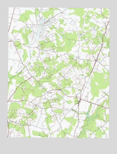 Goldsboro, MD USGS Topographic Map