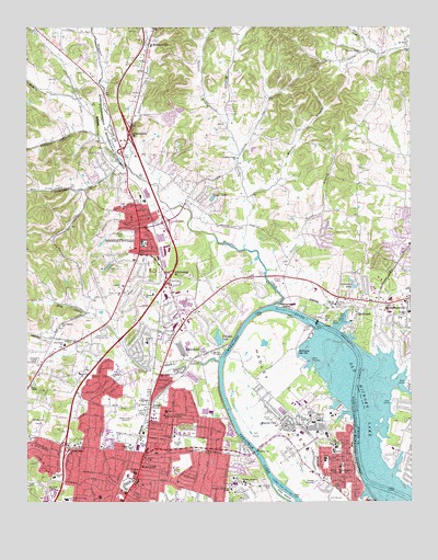 Goodlettsville, TN USGS Topographic Map