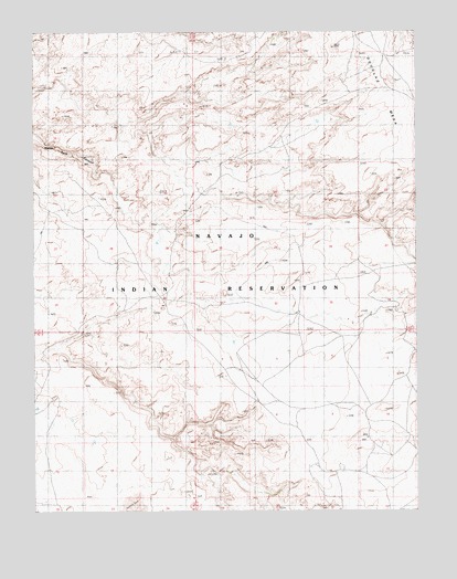 Goulding NW, UT USGS Topographic Map
