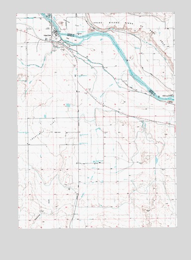 Grand View, ID USGS Topographic Map