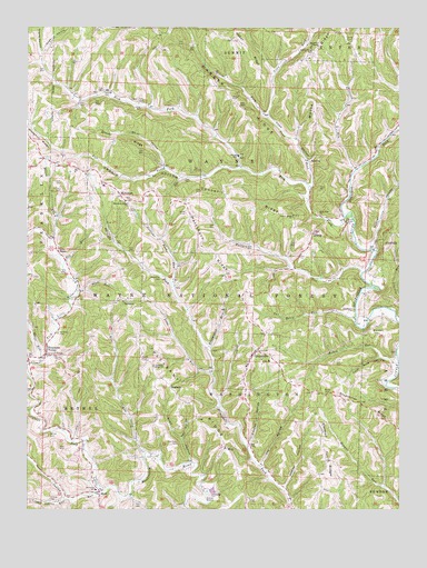Graysville, OH USGS Topographic Map