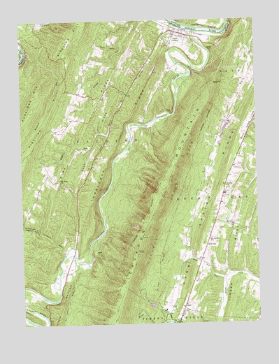 Great Cacapon, WV USGS Topographic Map