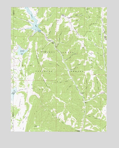 Candland Mountain, UT USGS Topographic Map