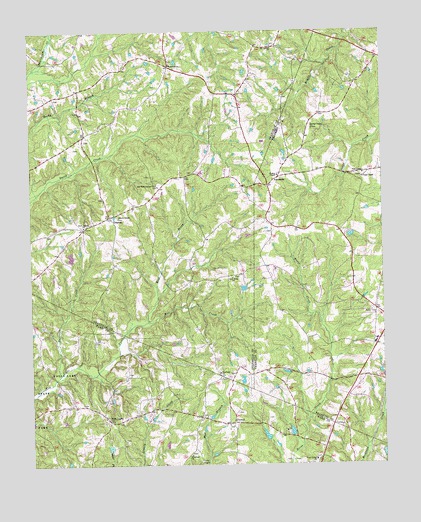 Grissom, NC USGS Topographic Map