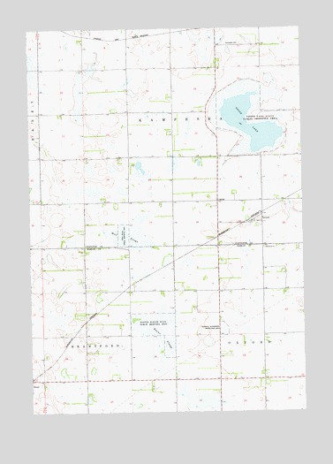 Grover, SD USGS Topographic Map