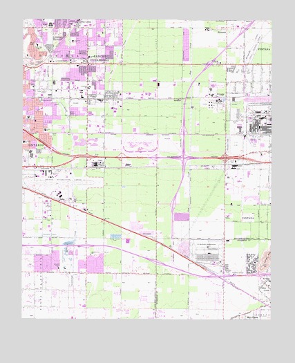 Guasti, CA USGS Topographic Map