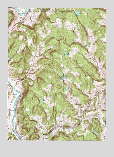 Gulf Summit, NY USGS Topographic Map