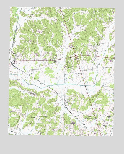 Guys, TN USGS Topographic Map