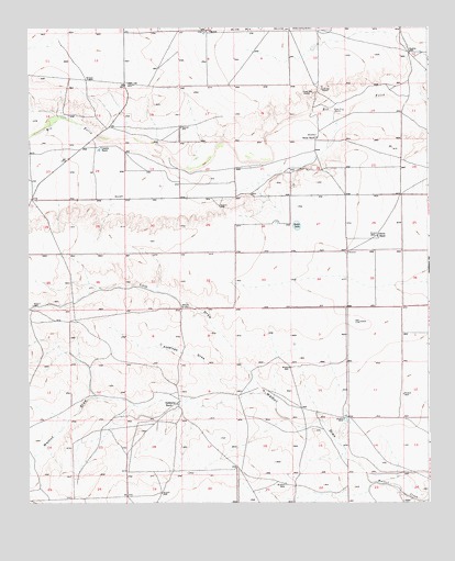 Hackberry Ranch, NM USGS Topographic Map