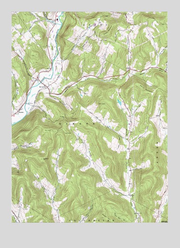 Hamden, NY USGS Topographic Map