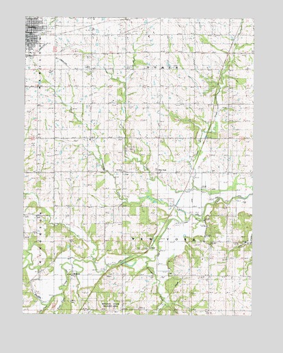 Hamilton East, MO USGS Topographic Map