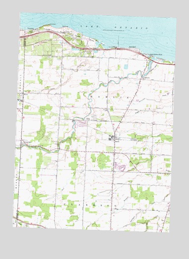 Hamlin, NY USGS Topographic Map
