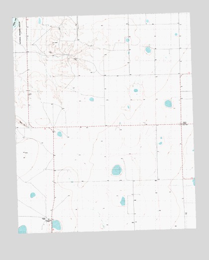 Happy Hereford Ranch, TX USGS Topographic Map