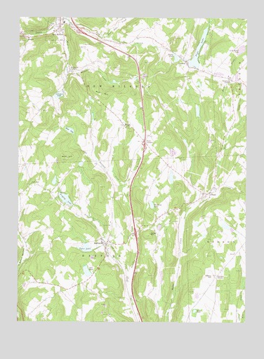 Harford, PA USGS Topographic Map