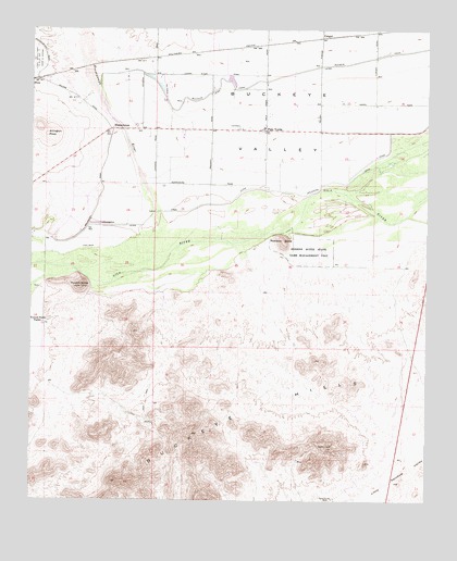 Hassayampa, AZ USGS Topographic Map