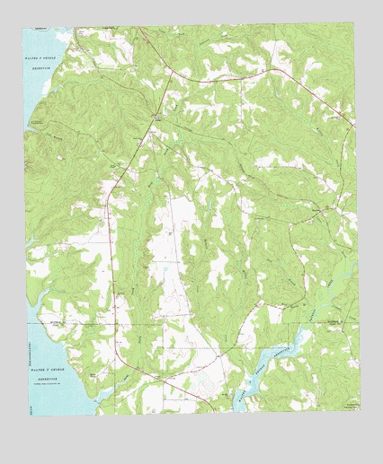 Hatcher, GA USGS Topographic Map