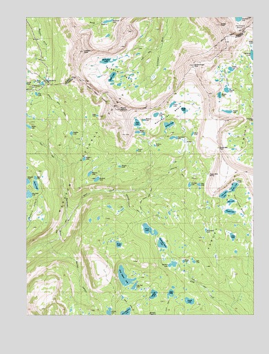 Hayden Peak, UT USGS Topographic Map