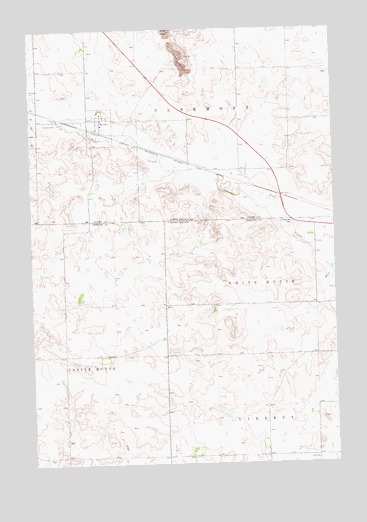 Haynes, ND USGS Topographic Map