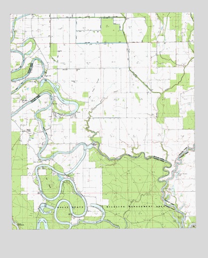 Hebert, LA USGS Topographic Map