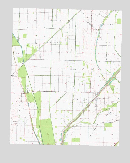 Henderson Mound, MO USGS Topographic Map