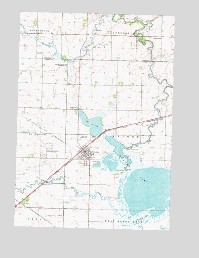 Heron Lake, MN USGS Topographic Map