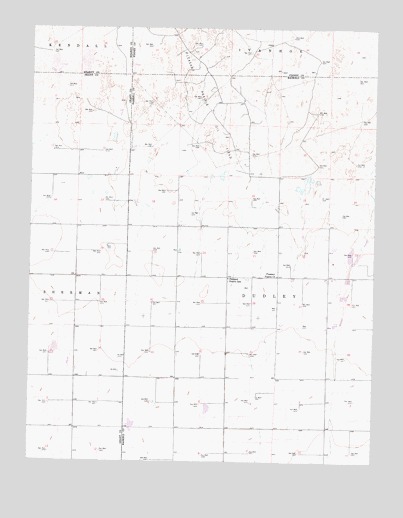 Hickok NE, KS USGS Topographic Map