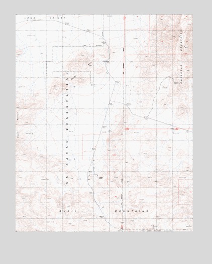 Hidden Spring, CA USGS Topographic Map