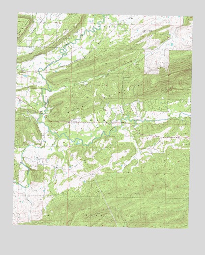Higgins, OK USGS Topographic Map