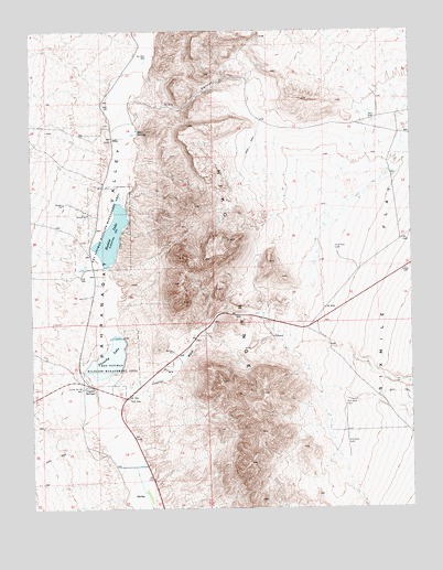Hiko, NV USGS Topographic Map