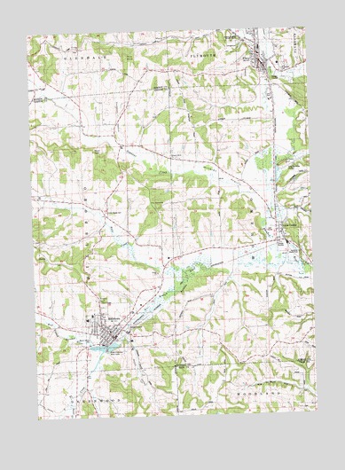 Hillsboro, WI USGS Topographic Map